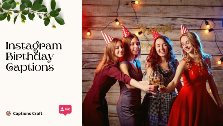 instagram birthday captions