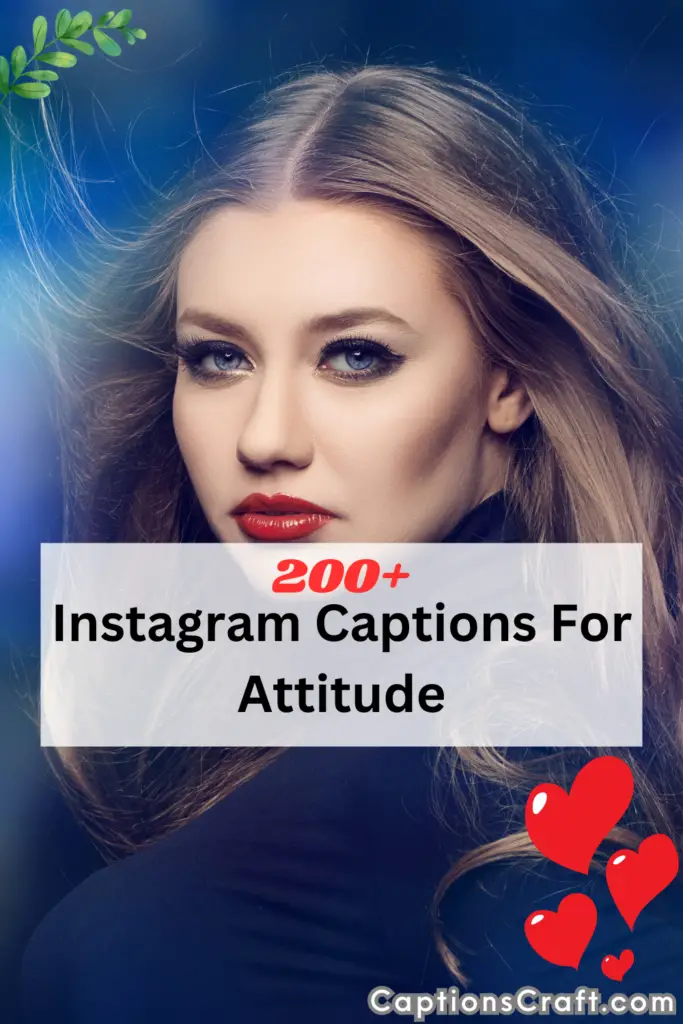 Instagram Captions For Attitude