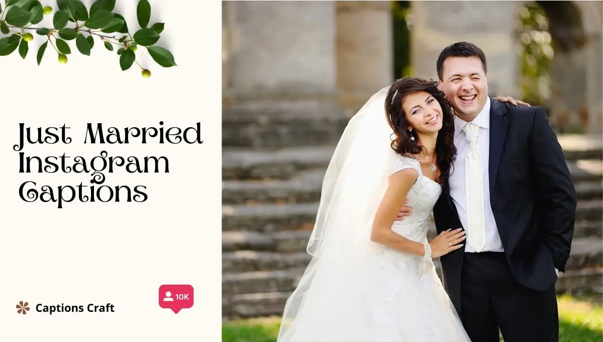 Just Married Instagram Captions 