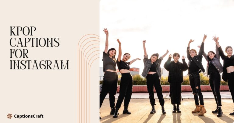 kpop captions for instagram