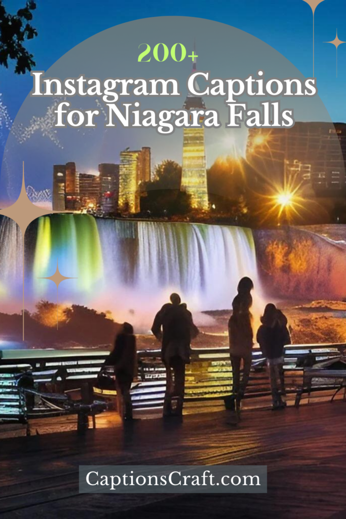 Niagara Falls Captions Instagram
