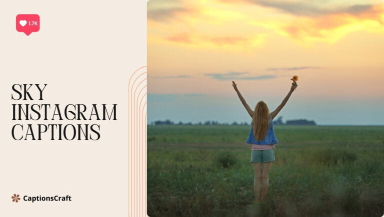 sky instagram captions