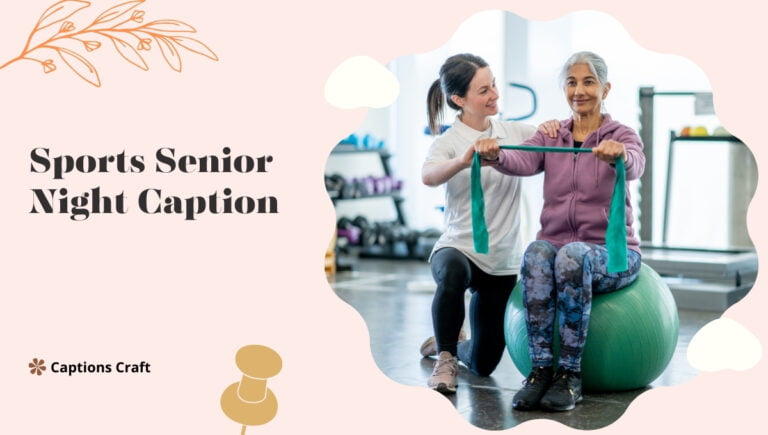 Sports Senior Night Captions: Celebrating the achievements of senior athletes in a memorable event.