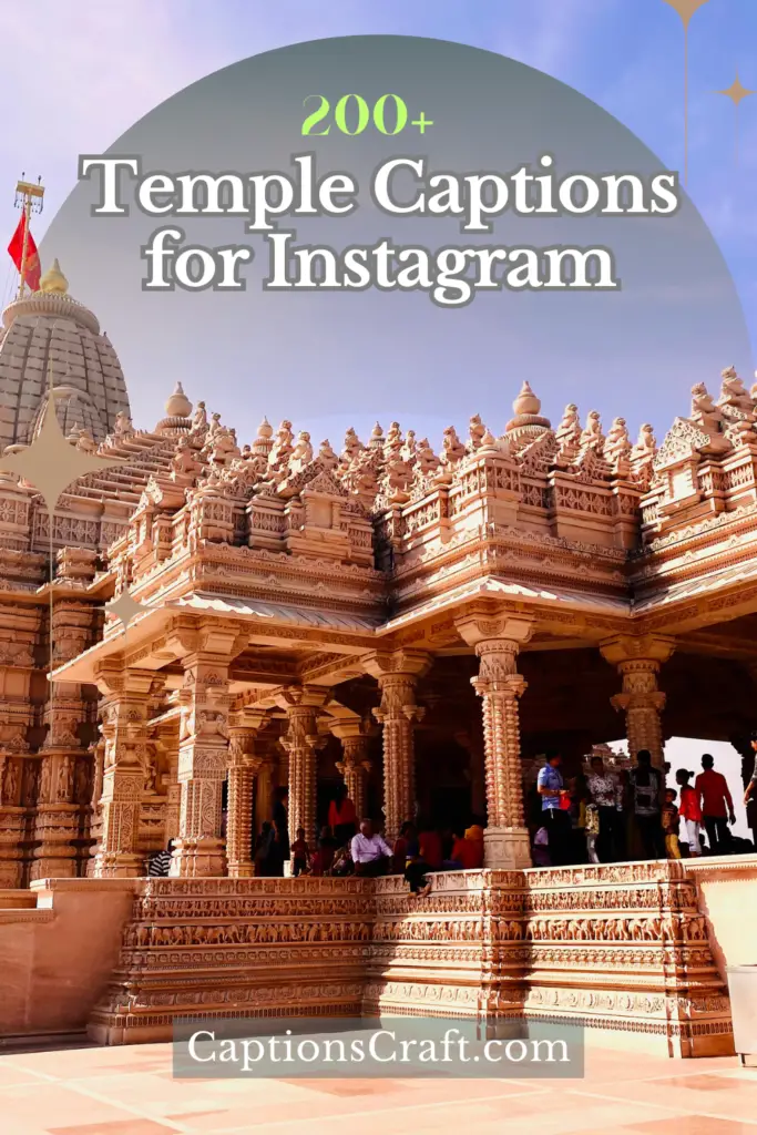 Temple Captions for Instagram