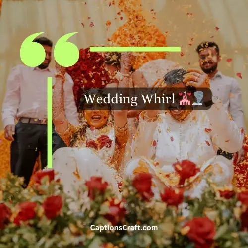 two Word Indian Wedding Captions For Instagram