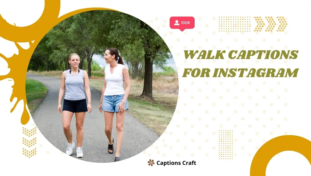 Two women walking down a path, enjoying a stroll. Perfect caption for Instagram walks.