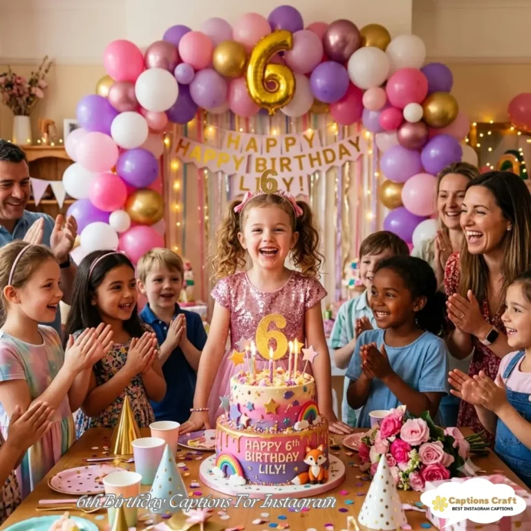 6th Birthday Captions For Instagram