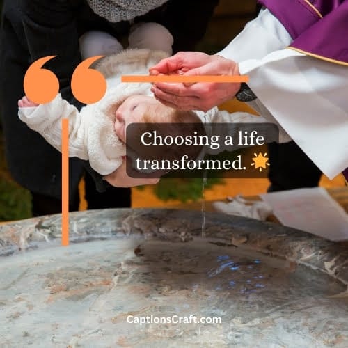 200+ Baptized Captions for Instagram to Celebrate Your Spiritual Renewal 3 Best Baptized Caption For Instagram (Writers Choice)