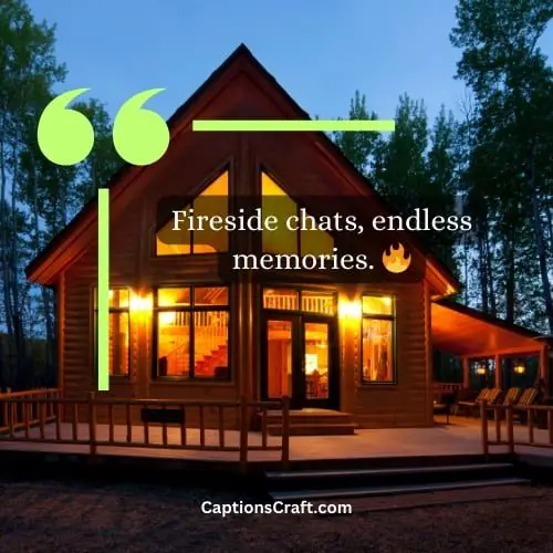 Best Cabin Instagram Captions (Writers Choice)