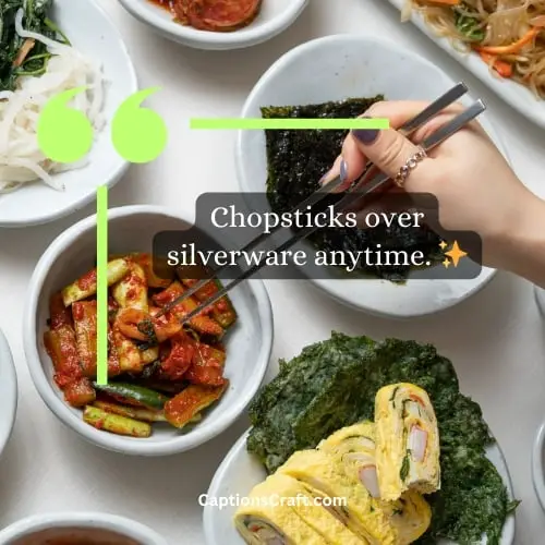 Best Chopsticks Captions For Instagram (Writers Choice)