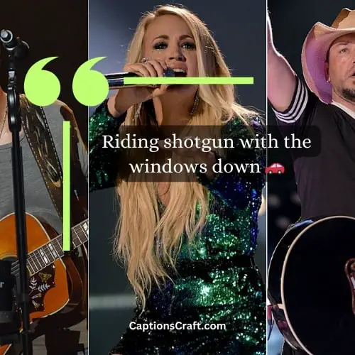 Best Country Song Instagram Captions (Writers Choice)