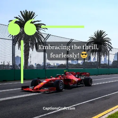 Best F1 Instagram Captions (Writers Choice)