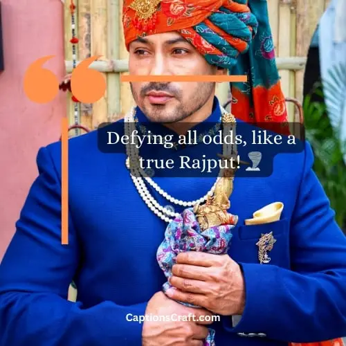 Best Rajput Caption For Instagram