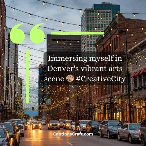 Denver Instagram captions