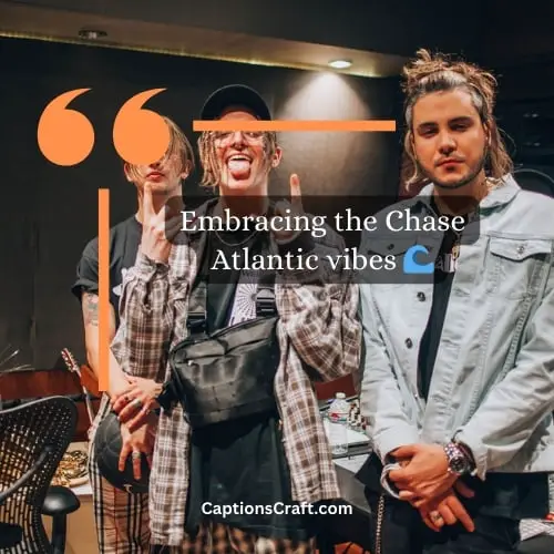 Duo-word Chase Atlantic Captions For Instagram (Snappy)