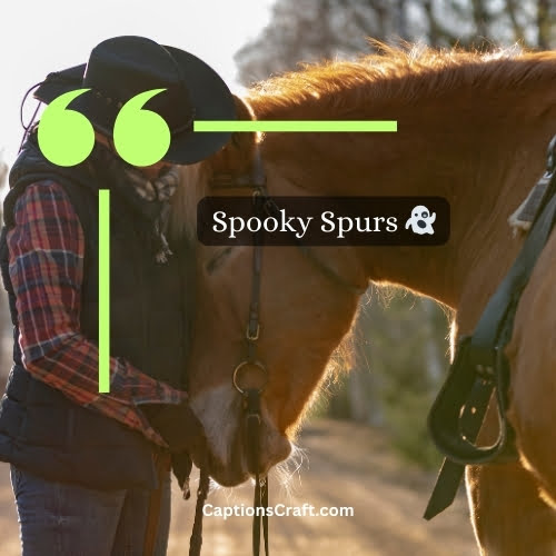 Duo-word Cowgirl Halloween Captions For Instagram (Snappy)