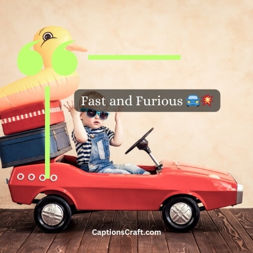 Duo-word Toy Car Captions For Instagram (Snappy)