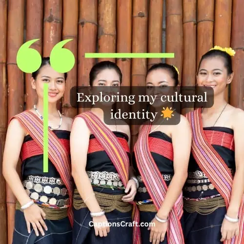 Ethnic Captions for Instagram