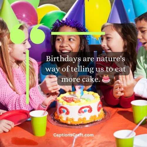 Hilarious Instagram birthday captions