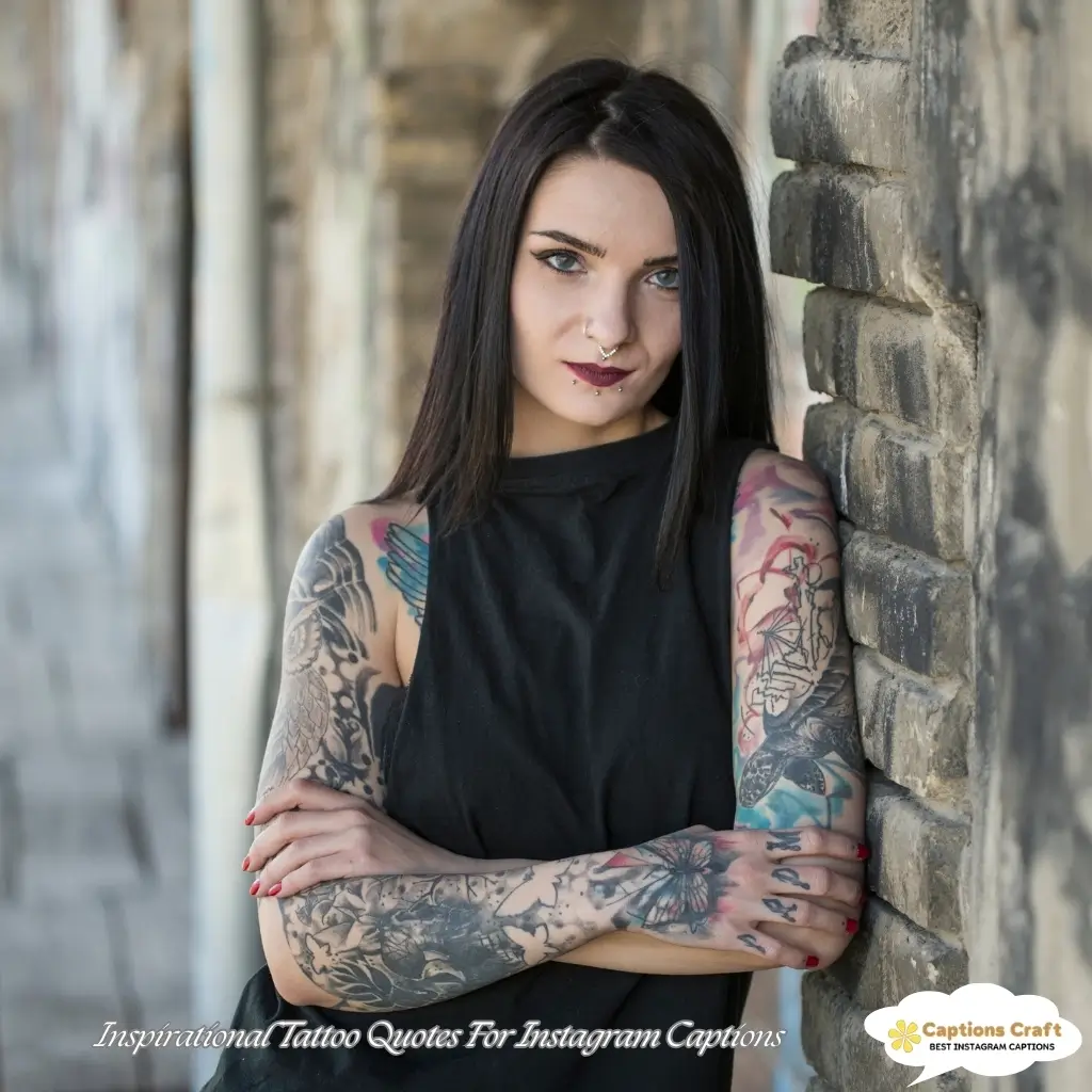 143+ Inspiring Tattoo Captions For Instagram and Quotes to Showcase Your Artistry