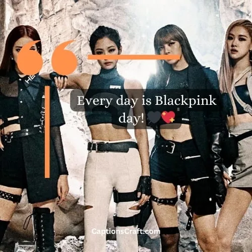 200+ Blackpink Captions For Instagram To Bring Bold and Powerful Vibes To Your Feed 3 One Word Blackpink Captions For Instagram