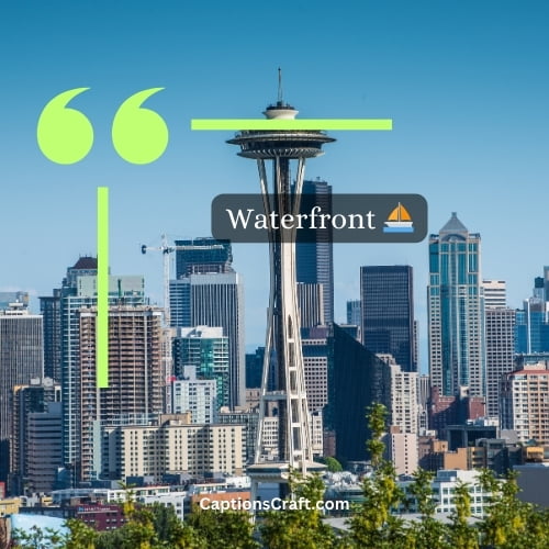 One-word Seattle Instagram Captions