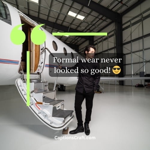 Superb Formal Wear Captions For Instagram (Writers Choice)