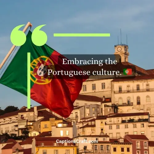 Superb Portuguese Instagram Captions (Writers Choice)