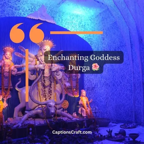 Three Word Durga Puja Caption For Instagram (Editors Pick)