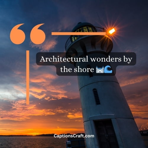 Three Word Lighthouse Instagram Captions (Editors Pick)
