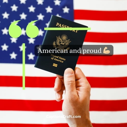 Three-Word Us Citizenship Captions For Instagram (Editors Pick)