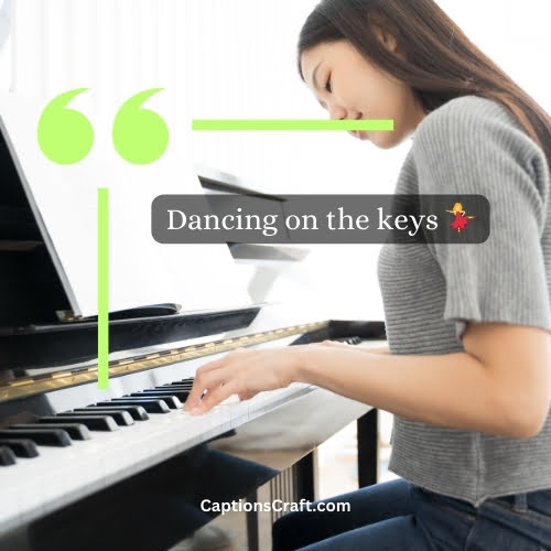 Three-word Piano Captions For Instagram (Editors Pick)