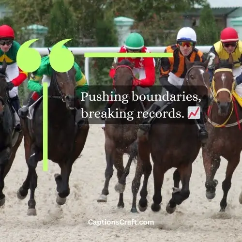 Top horse race captions
