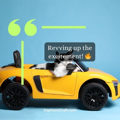Trio-word Toy Car Captions For Instagram (Editors Pick)