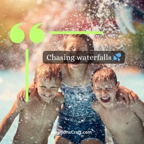Trio-word Waterpark Captions For Instagram (Editors Pick)