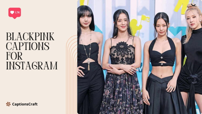 blackpink captions for instagram