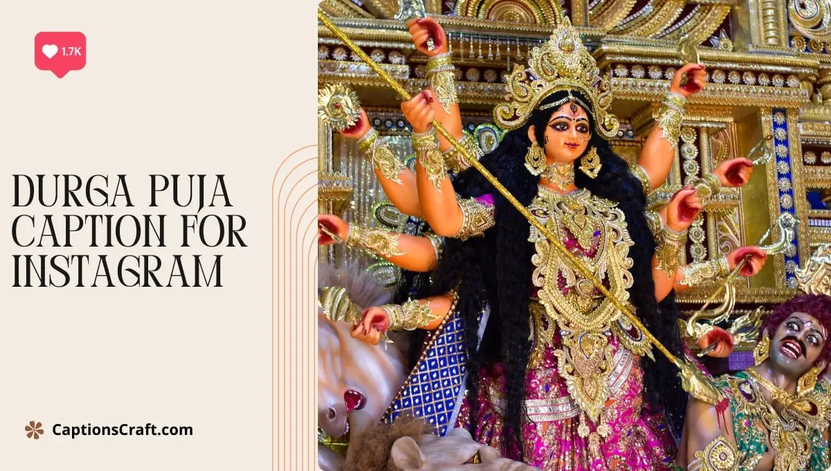 Durga Puja Caption For Instagram