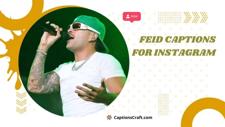 143+ Unforgettable Feid Captions For Instagram And Quotes That Spark Joy