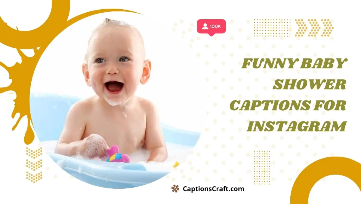 Funny Baby Shower Captions For Instagram