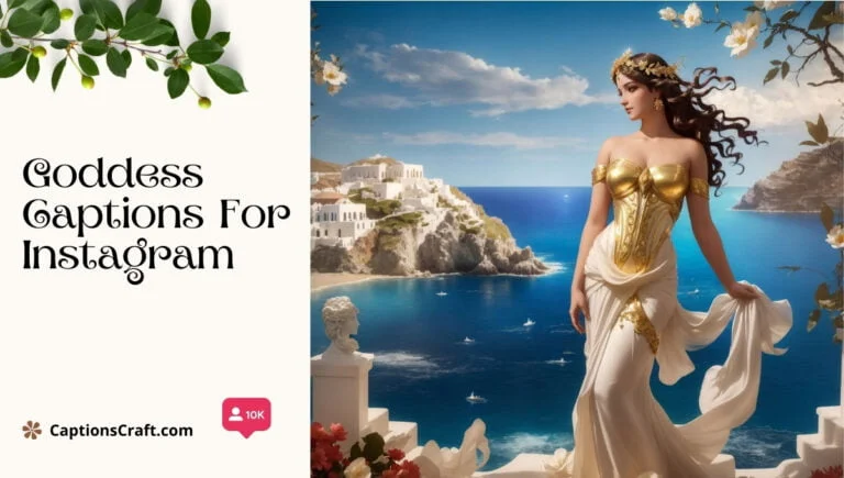 139+ Enchanting Goddess Captions For Instagram And Quotes That Radiate Power and Grace