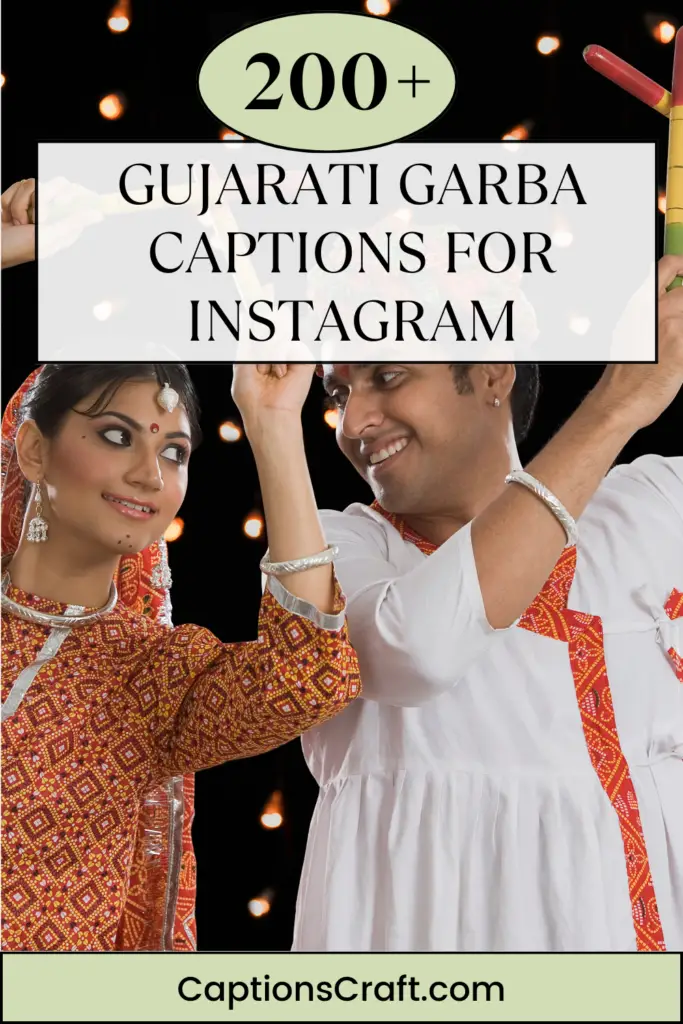 Gujarati Garba Captions For Instagram