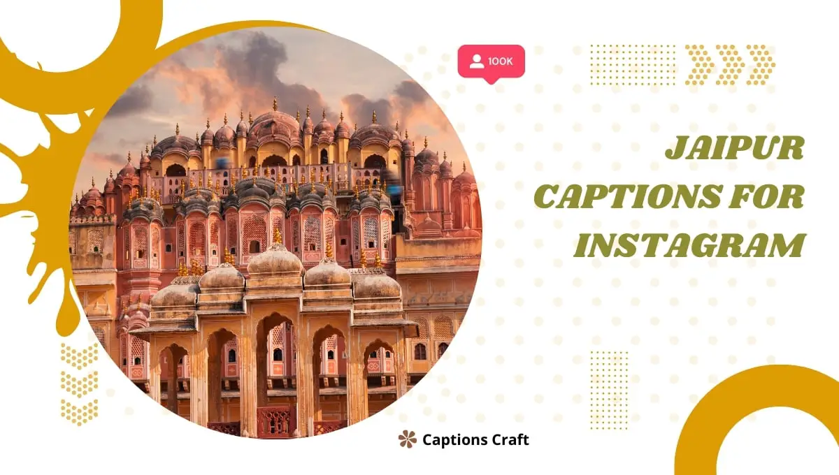 Jaipur Captions For Instagram