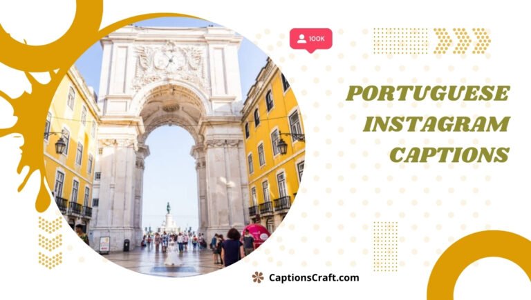 portuguese instagram captions