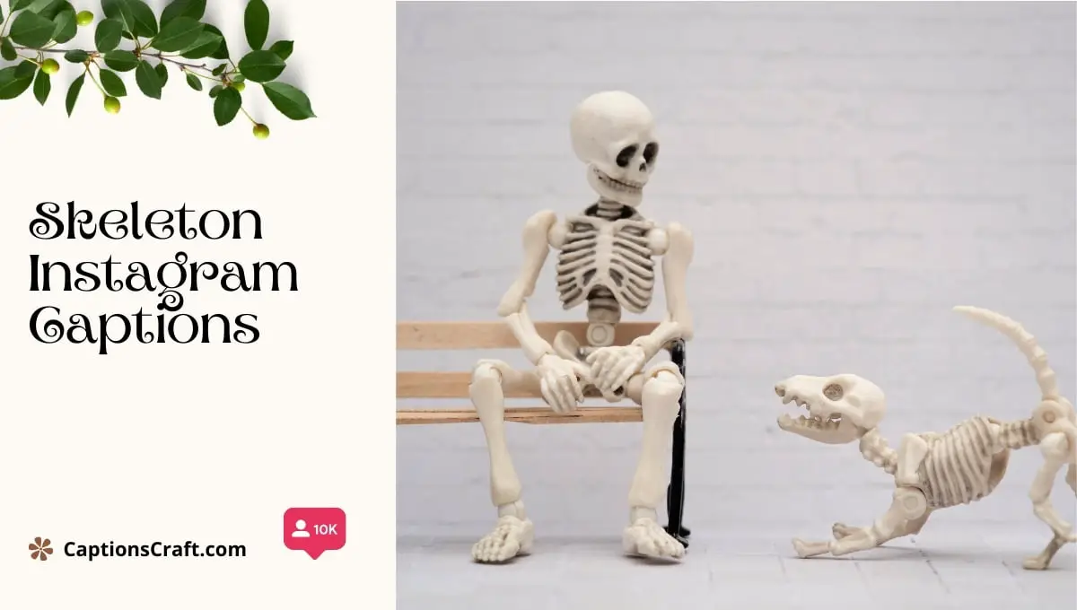 Skeleton Instagram Captions
