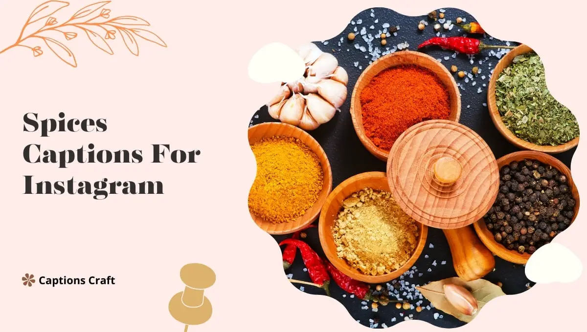 Spices Captions For Instagram