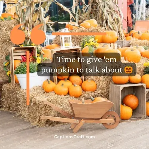 Best pumpkin patch captions for Instagram
