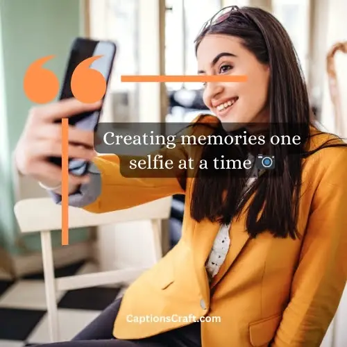 Creative selfie captions for Instagram