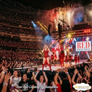 Catchy Eras Tour Captions For Instagram and Quotes with 135+ Unforgettable Vibes