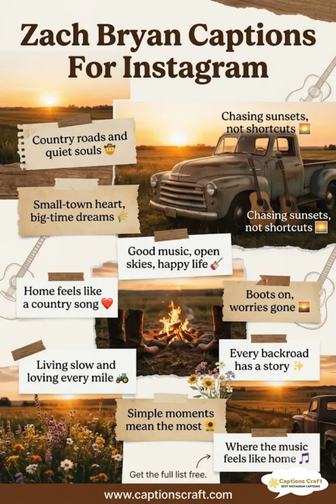 125+ Essential Zach Bryan Captions For Instagram That Ignite Your Inspiration Quotes