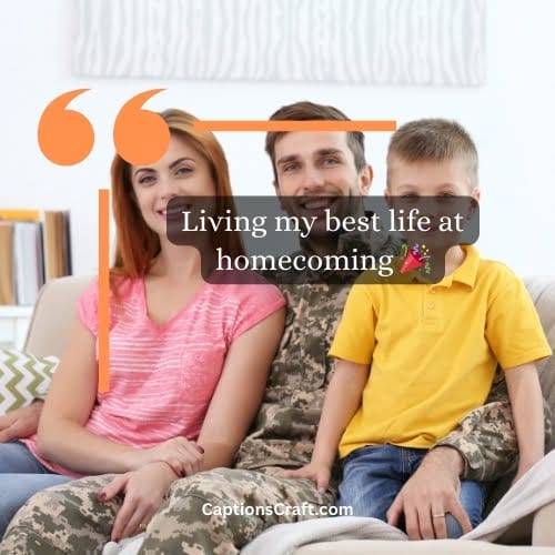 Hilarious Homecoming Instagram Captions